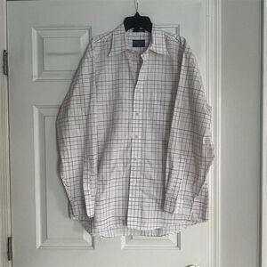 Pendleton Men's L Check Button-Up Shirt Multicolor Long Sleeve Casual